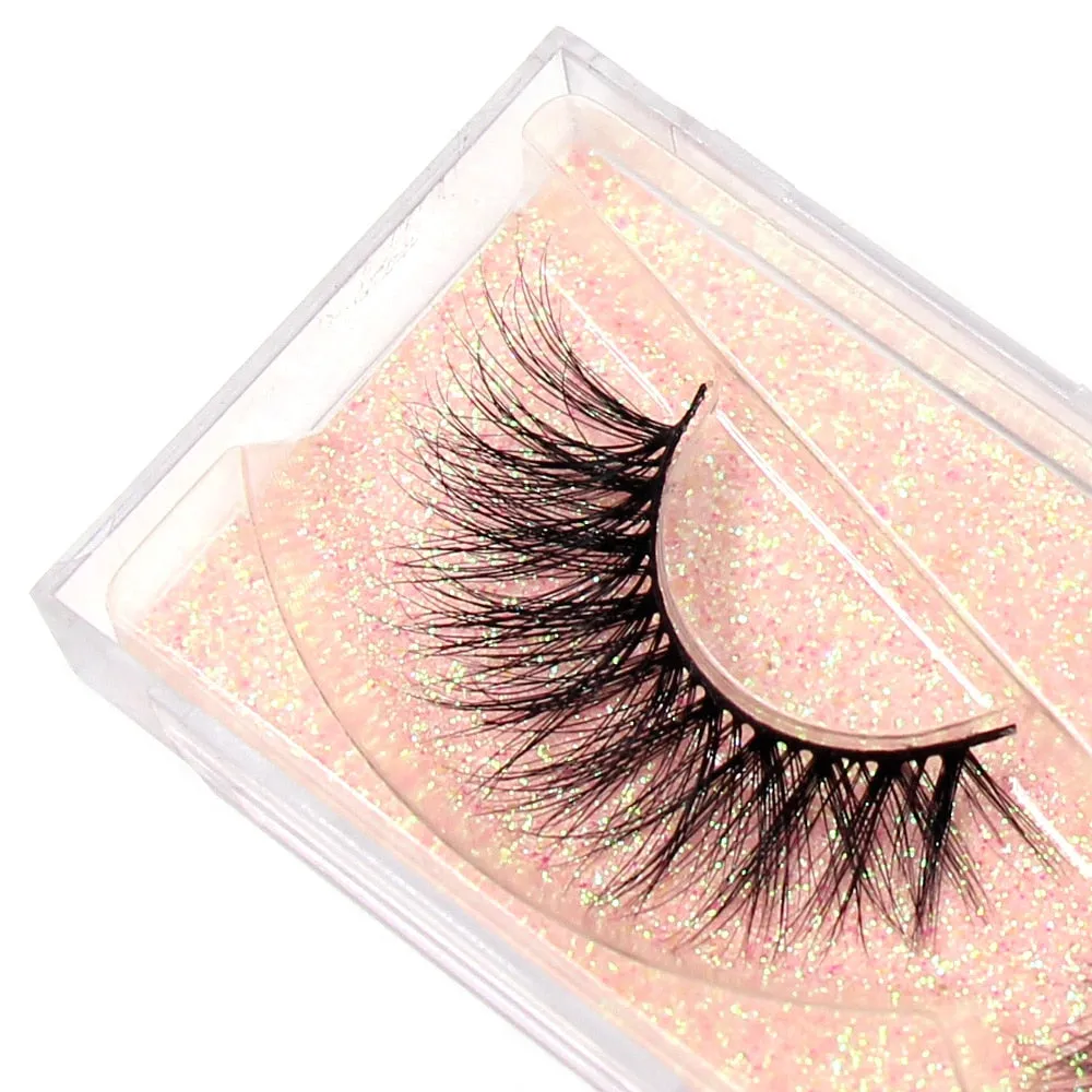 VenusFox Makeup Mink Eyelashes 100% Cruelty free Handmade 3D Mink Lashes Full Strip Lashes Soft False Eyelashes Makeup Lashes