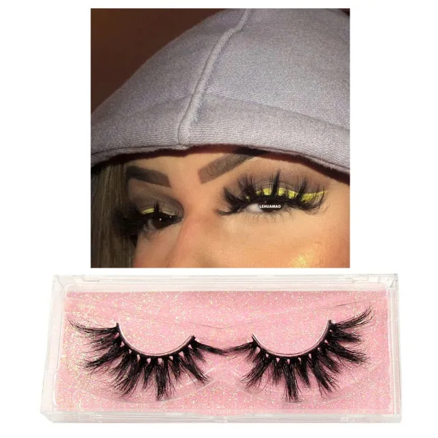 VenusFox Makeup Mink Eyelashes 100% Cruelty free Handmade 3D Mink Lashes Full Strip Lashes Soft False Eyelashes Makeup Lashes
