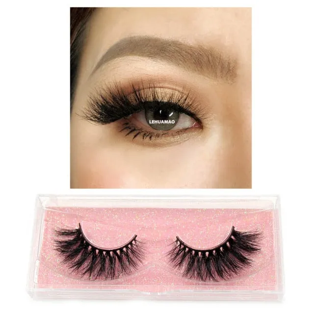 VenusFox Makeup Mink Eyelashes 100% Cruelty free Handmade 3D Mink Lashes Full Strip Lashes Soft False Eyelashes Makeup Lashes