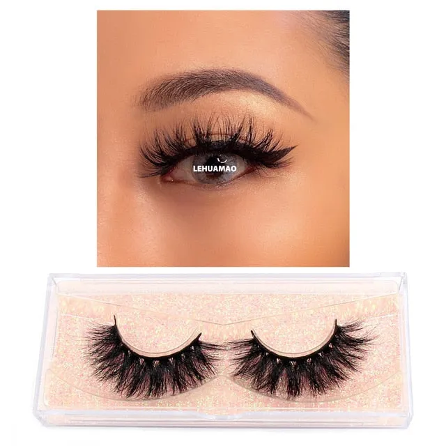 VenusFox Makeup Mink Eyelashes 100% Cruelty free Handmade 3D Mink Lashes Full Strip Lashes Soft False Eyelashes Makeup Lashes