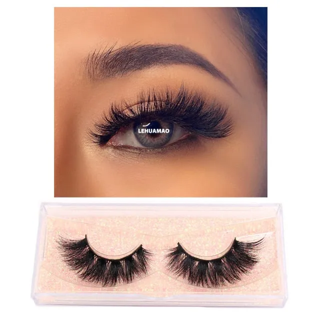 VenusFox Makeup Mink Eyelashes 100% Cruelty free Handmade 3D Mink Lashes Full Strip Lashes Soft False Eyelashes Makeup Lashes