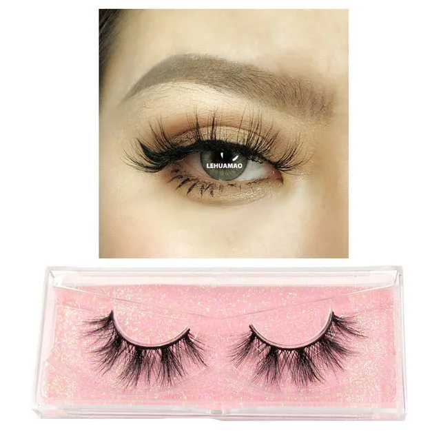 VenusFox Makeup Mink Eyelashes 100% Cruelty free Handmade 3D Mink Lashes Full Strip Lashes Soft False Eyelashes Makeup Lashes