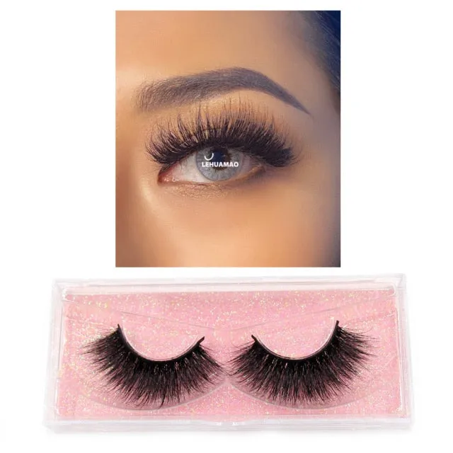 VenusFox Makeup Mink Eyelashes 100% Cruelty free Handmade 3D Mink Lashes Full Strip Lashes Soft False Eyelashes Makeup Lashes