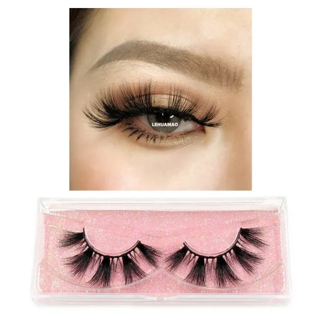 VenusFox Makeup Mink Eyelashes 100% Cruelty free Handmade 3D Mink Lashes Full Strip Lashes Soft False Eyelashes Makeup Lashes