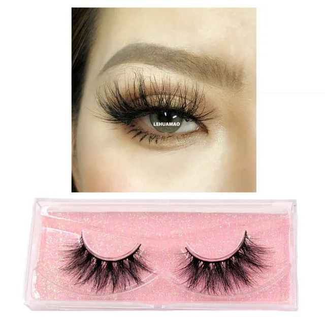 VenusFox Makeup Mink Eyelashes 100% Cruelty free Handmade 3D Mink Lashes Full Strip Lashes Soft False Eyelashes Makeup Lashes