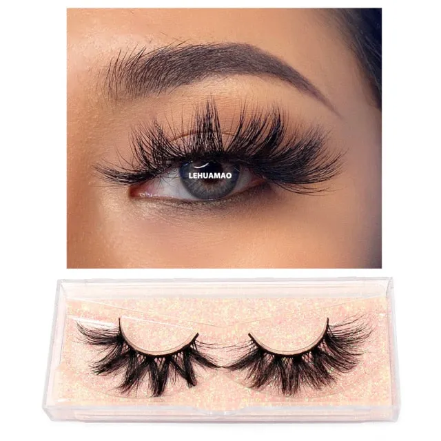 VenusFox Makeup Mink Eyelashes 100% Cruelty free Handmade 3D Mink Lashes Full Strip Lashes Soft False Eyelashes Makeup Lashes
