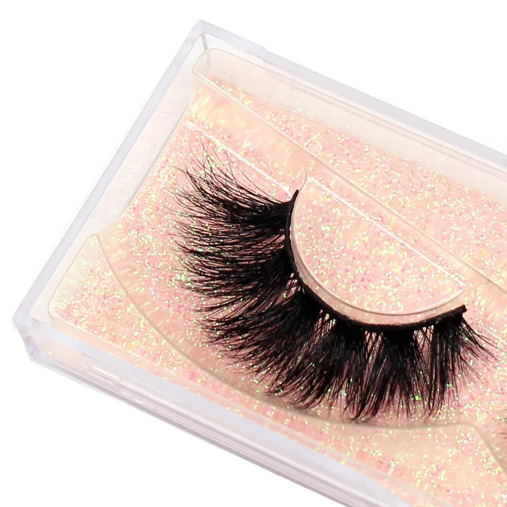 VenusFox Makeup Mink Eyelashes 100% Cruelty free Handmade 3D Mink Lashes Full Strip Lashes Soft False Eyelashes Makeup Lashes