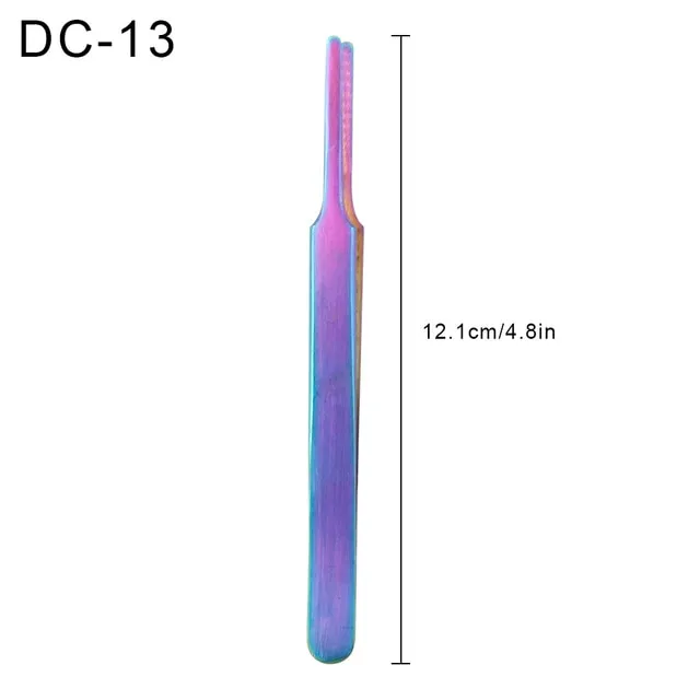 VETUS Eyelash Extension Stainless Steel Tweezers