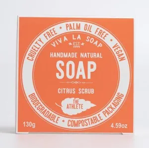 Viva La Body - Scrub Soap Bar - Citrus The Athlete (130g)
