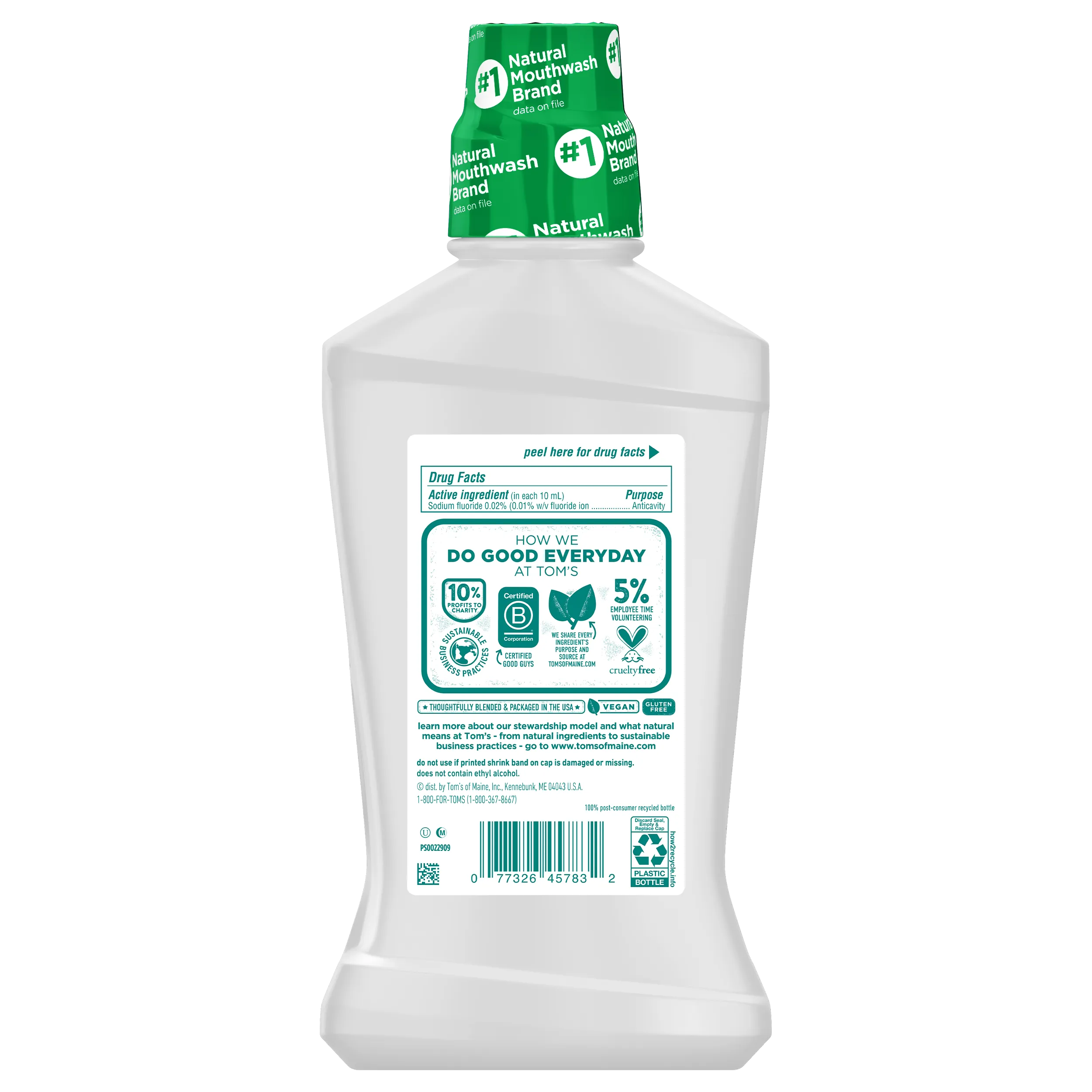 Whole Care Anticavity Mouthwash