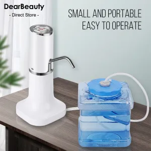 Wireless Water Bottle Pump Dispenser  USB Charge